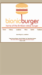 Mobile Screenshot of bionic-burger.com